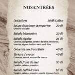 Menu Buffet d'Atlas Marrakech July 2023 540307-618700